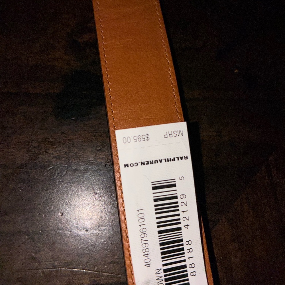 Ralph Lauren brown Leather Belt